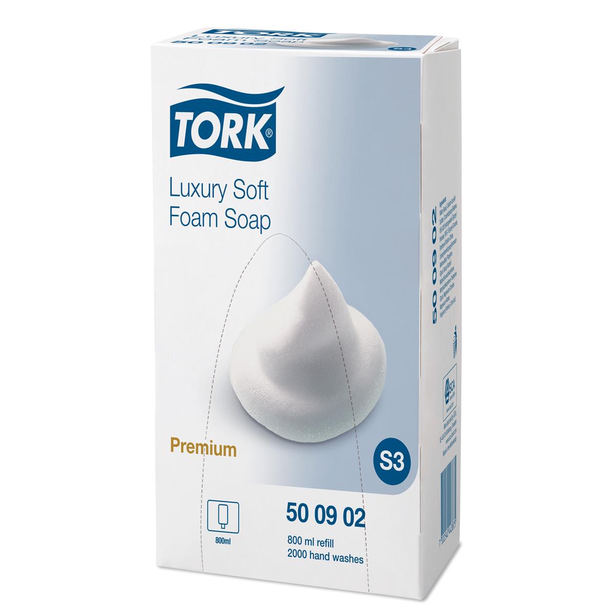 TORK PREMIUM SOAP FOAM LUXURYmydło piankowe 800 ml-1274